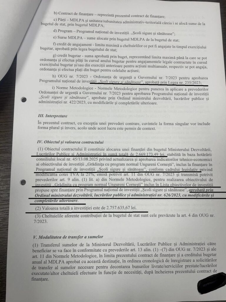 Bogdan Guță, primarul Comunei Cornești din Județul Dâmbovița,  atrage investiții record: peste 20 de milioane de lei pentru educație și semnarea contractului de execuție pentru podul peste Cricovul Dulce